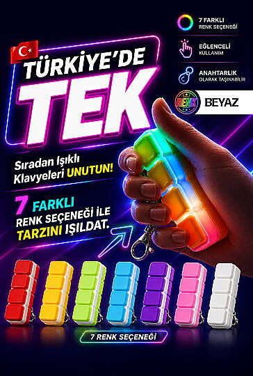 Tridex Işıklı Klavye Anahtarlık